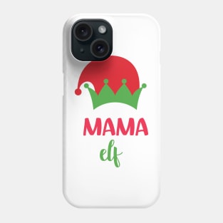 Mama Elf - Fun Family Christmas Design Phone Case