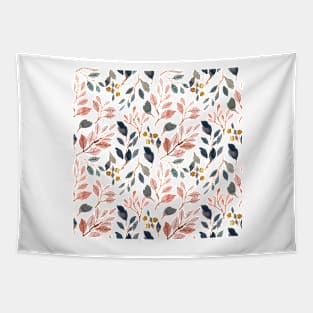 Cute Fall Leaves Pattern Tapestry