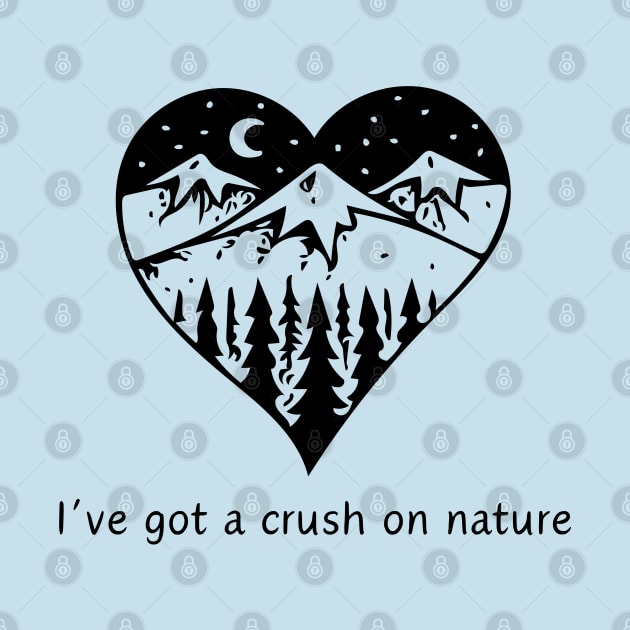 I've got a crush on nature by ByMetees