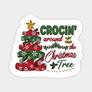 Crocin' Around The Christmas Tree Magnet