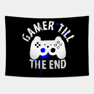 Gamer Till the End Tapestry