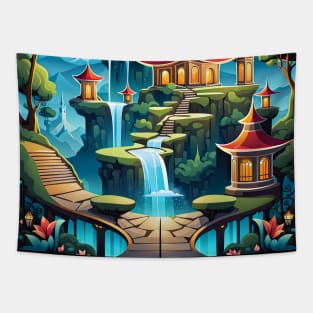 Emerald Bliss Isle Tapestry