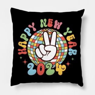 Happy New Year 2024 Pillow