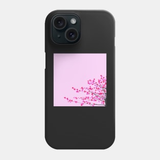 Pink cherry blossom Phone Case
