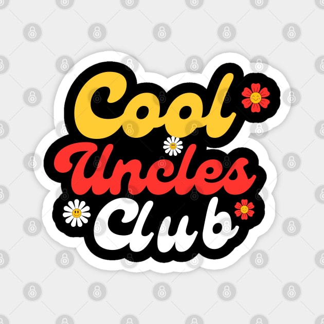 Pocket Cool Uncles Club, Pregnancy Announcement For Uncle Magnet by click2print