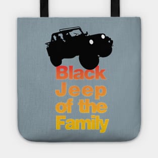 Black Jeep of the Family Tote