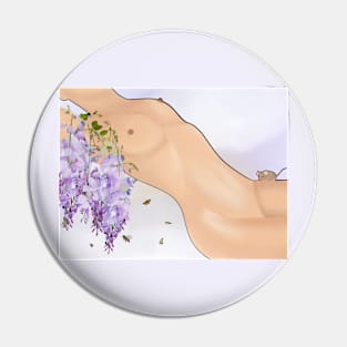 Wisteria Pin