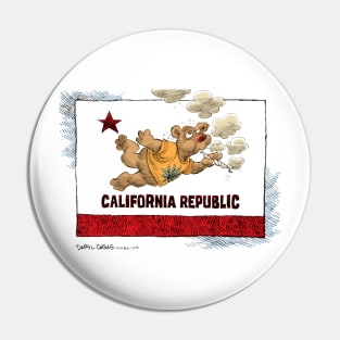 California MJ Bear Pin