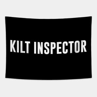 Kilt Inspector Tapestry