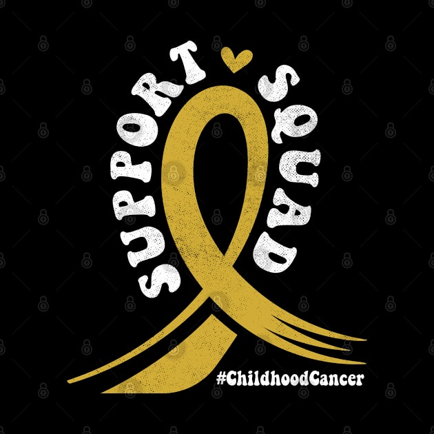 Childhood Cancer Ribbon by TShirtHook