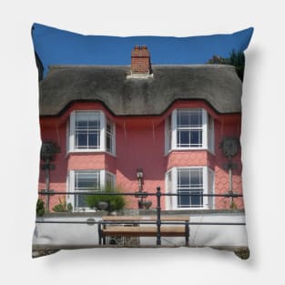 Lyme Regis, Library Cottage. Pillow