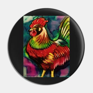 Rooster Pin