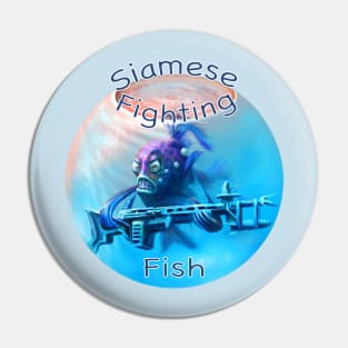 Siamese Fighting Fish 2 Pin