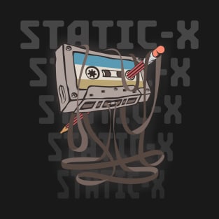 Static-X Cassette T-Shirt