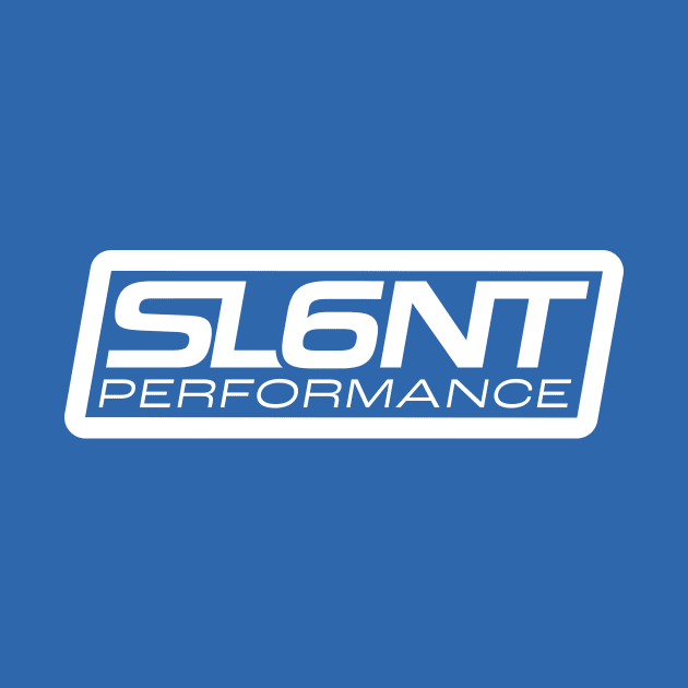 Slant 6 Performance (White + Blue) by jepegdesign