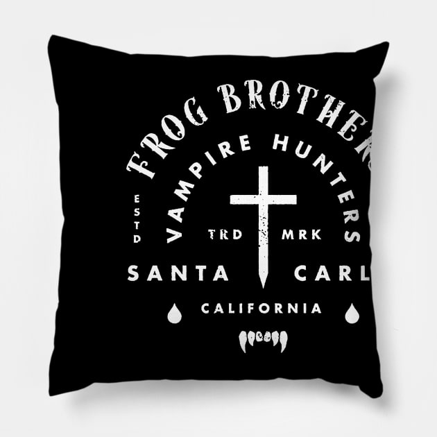 The Frog Brothers Pillow by tamzelfer