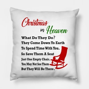 Christmas in Heaven Pillow