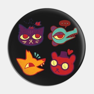 Trash Animals Pin