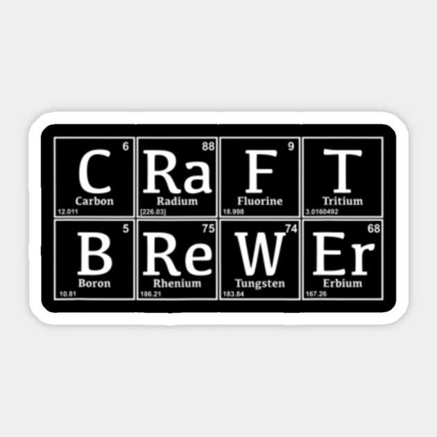 Periodic Craft Brewer Nerd Beer Brewing