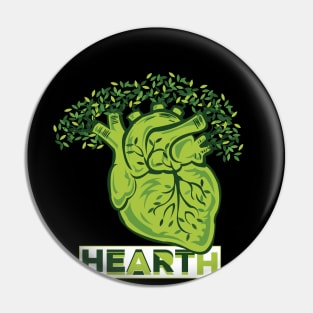 mother earth, mother heart Pin