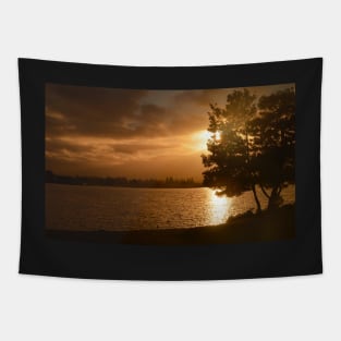 Shoreline Park Sunset. Mountain View, California Tapestry