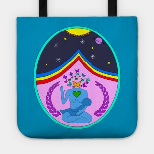 Astral Body Butterfly Tote