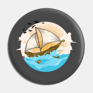 sailing ship Pin