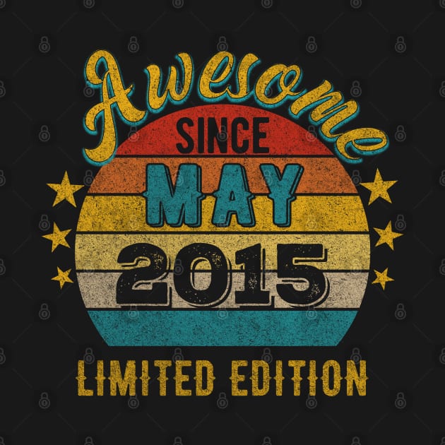 7 Year Old 7th Birthday Design for May 2015 born Limited Edition Legend BDay Gift by mahmuq