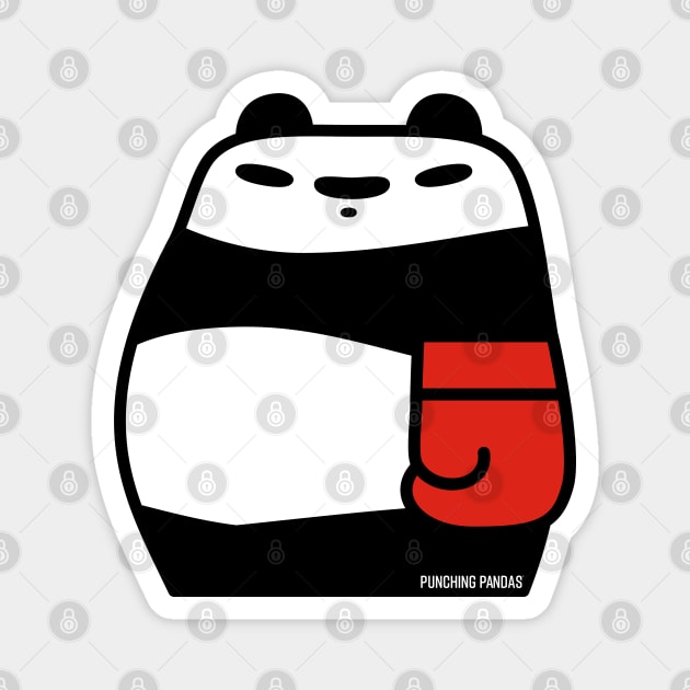 Punching Pandas Magnet by PunchingPandas