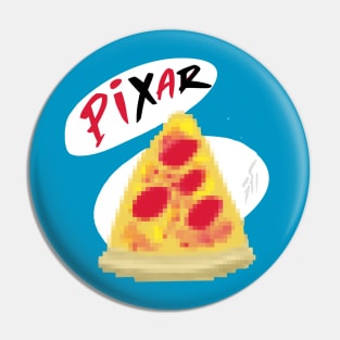 Pizza + Pixels Pin