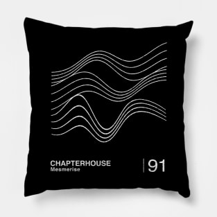 Chapterhouse / Minimalist Graphic Artwork Design Pillow