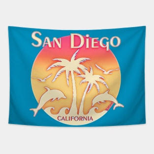 San Diego, California Tapestry