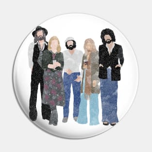 Fleetwood Mac watercolour Pin