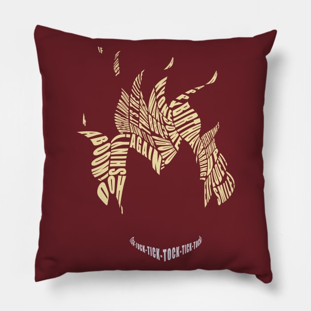 Jamison Fawkes Pillow by krigsvroul