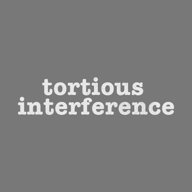 tortious interference by Allegedly