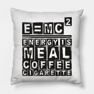 Emc2 2 - light Pillow