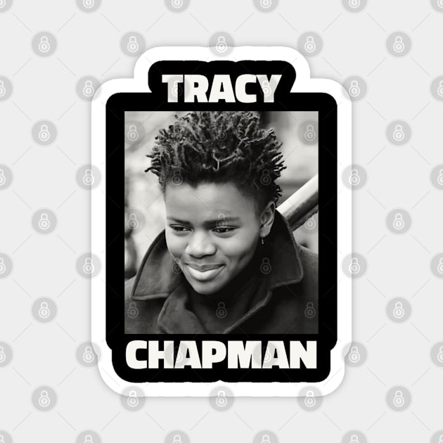 Tracy Chapman Magnet by PlokadStories