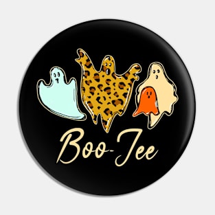 Boo Jee Leopard Halloween Pin