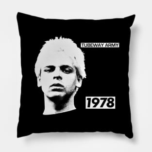 Tubeway Army 1978 Pillow