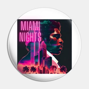 Miami Nights Pin