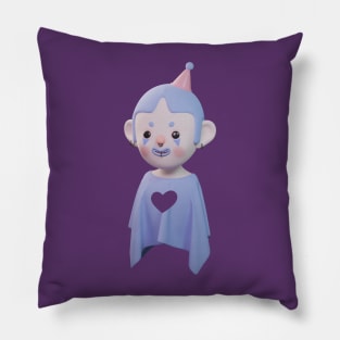 cute soft clown Pillow