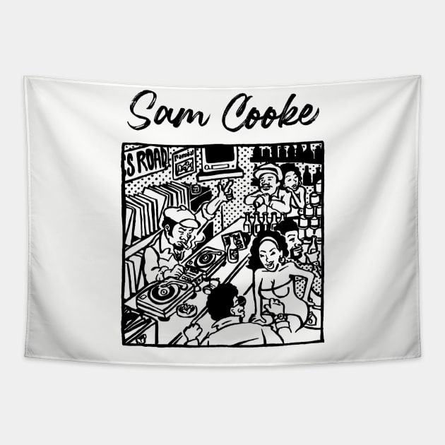 cooke vinyl store Tapestry by sumurbatu