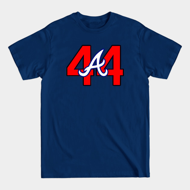 Disover Hank Aaron Logo 44 - Hank Aaron - T-Shirt