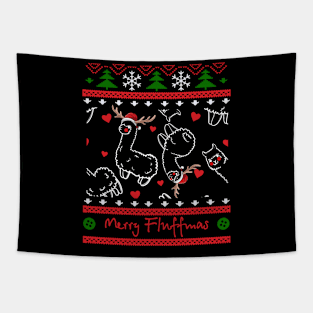 Merry Fluffmas Tapestry