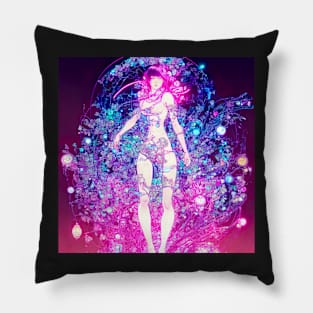 Akiko Android CyberGate Pillow