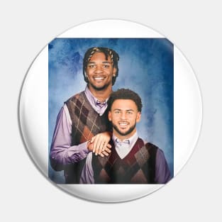 Anthony And Michael Mug Shot Step Brothers Pin