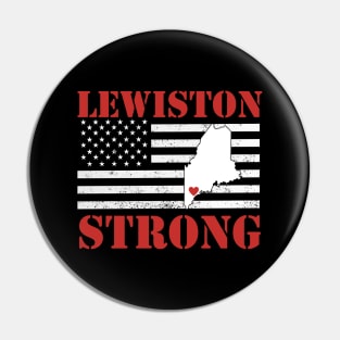 Lewiston Strong Pin