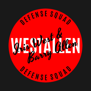 Iris West & Barry Allen - WestAllen - Defense Squad T-Shirt