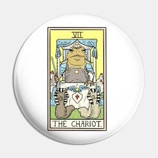 The Chariot Toad Tarot Pin