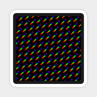 Fight | #FIGHT | Hashtag Pattern Magnet